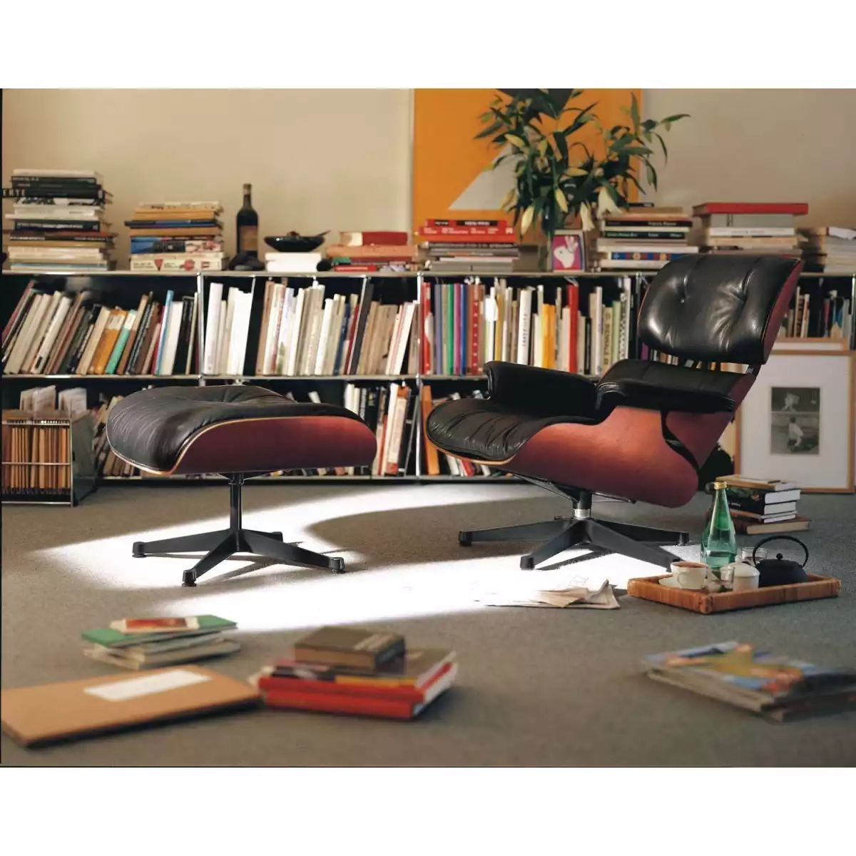 Lounge chair des designers Eames