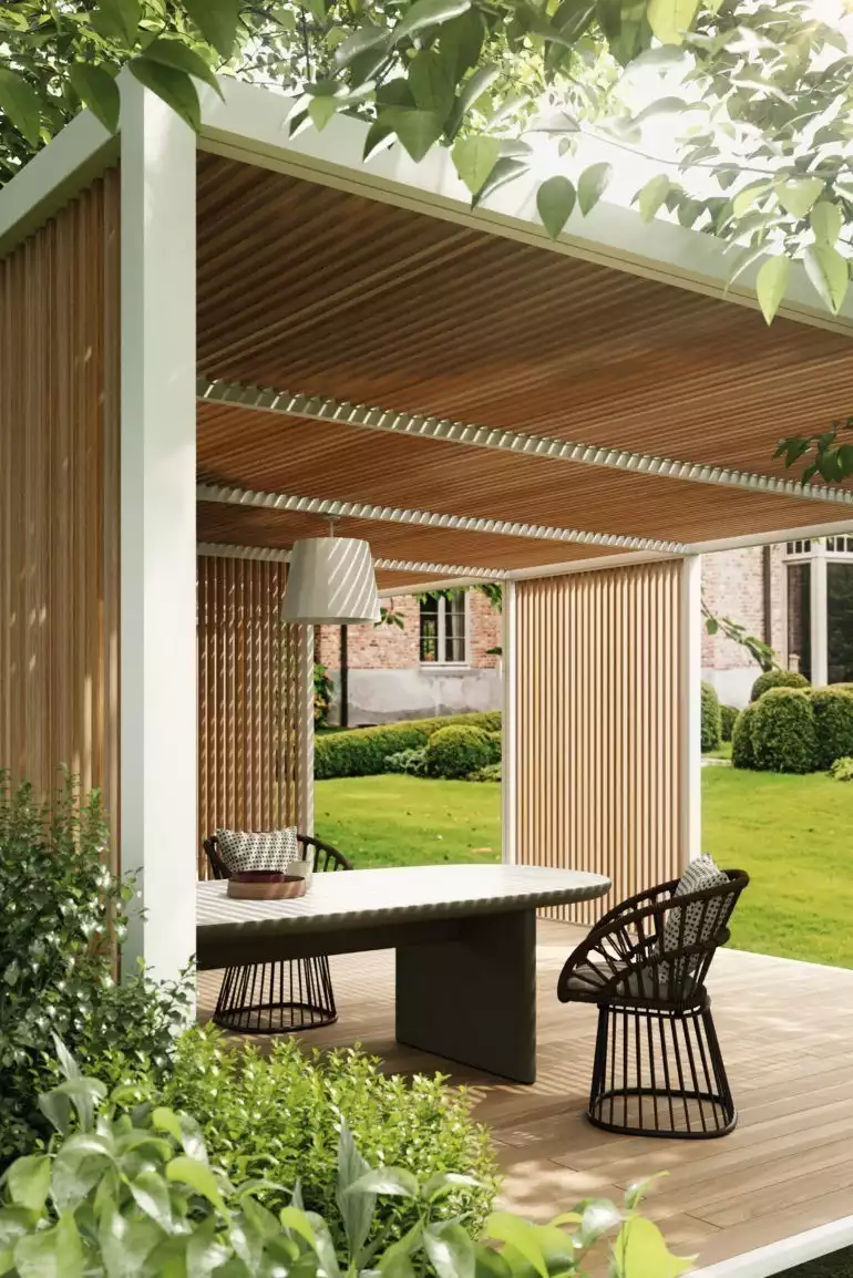 Kettal - extérieur - jardin - bois - mobiliers