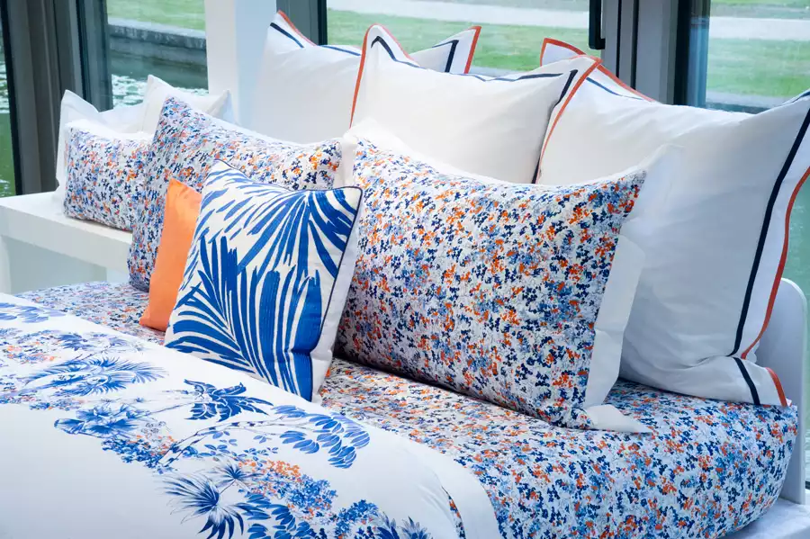 chambre naturelle : Draps de lit coloré Percale 100% coton peigné biologique