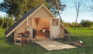 Chalet de jardin Truffaut en bois