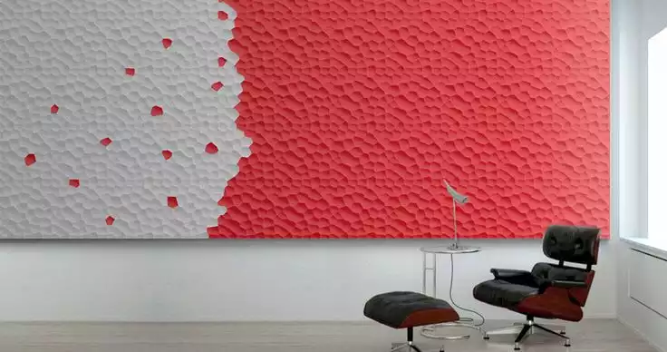 mur avec encre électronique, idéale pour la maison de demain