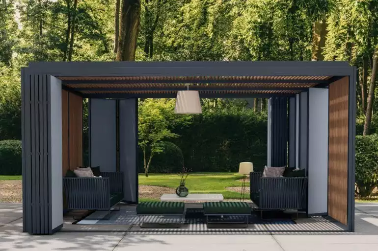 Kettal - extérieur - jardin -mobiliers - pergola