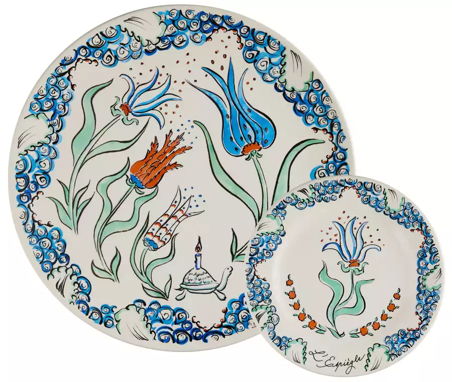 Art de la table assiette