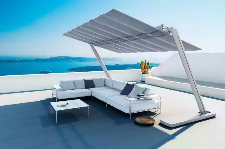Salon de jardin avec pergola - Barazzi