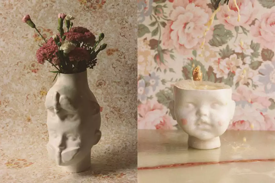 Vase visage