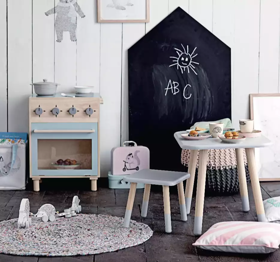 Tapis douceur chambre enfant