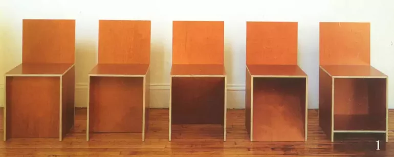 Chaises en pin