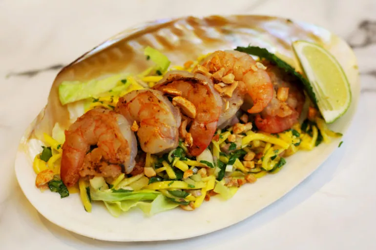 entrée exotique
