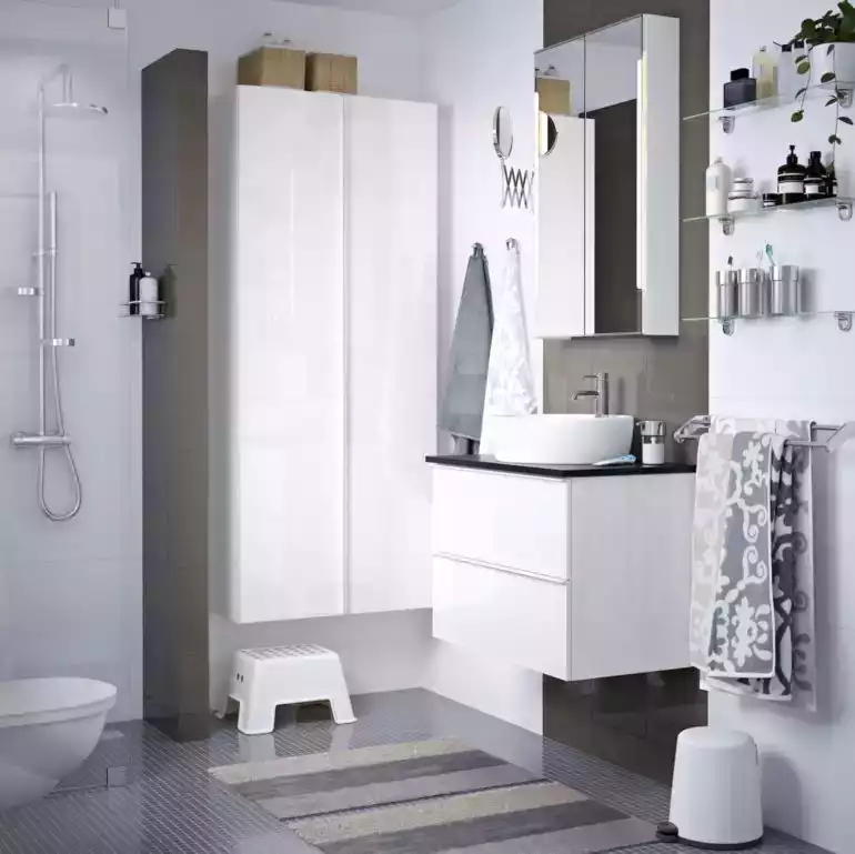 Ikea - salle de bains - aménagement - conseils