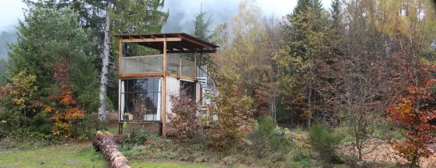 Cabane dans la nature