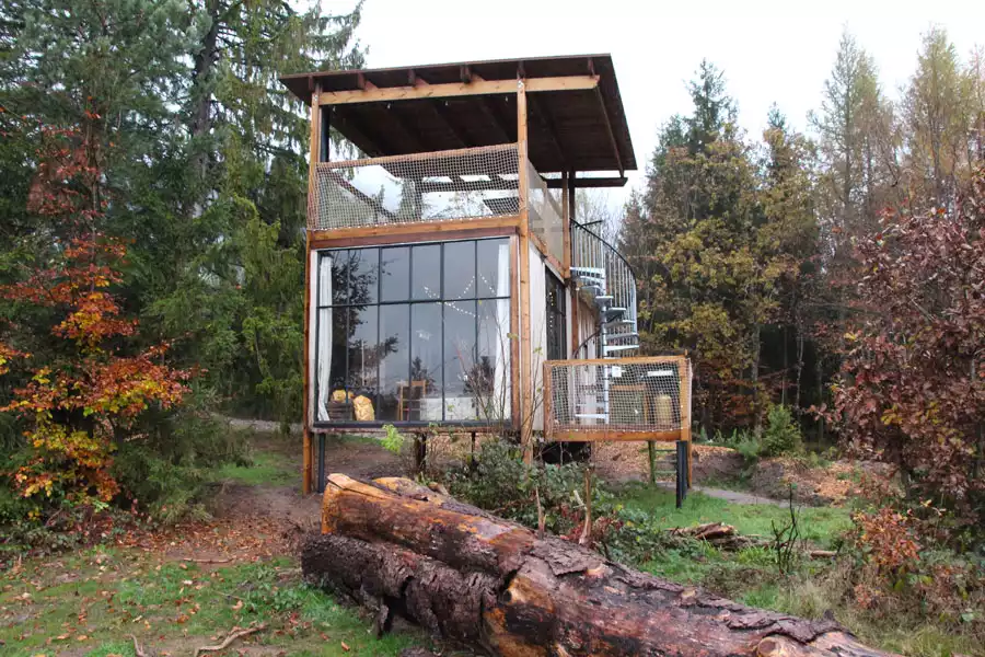 Nutchel cabane dans la nature