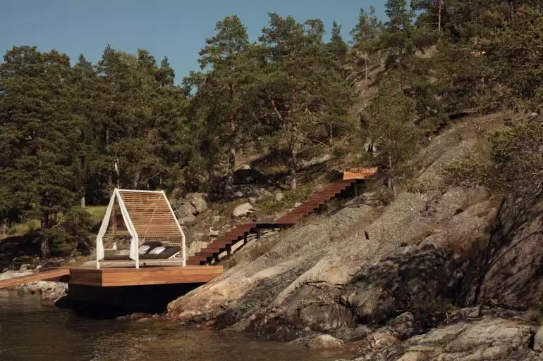 Kettal - extérieur - jardin - nature - bois