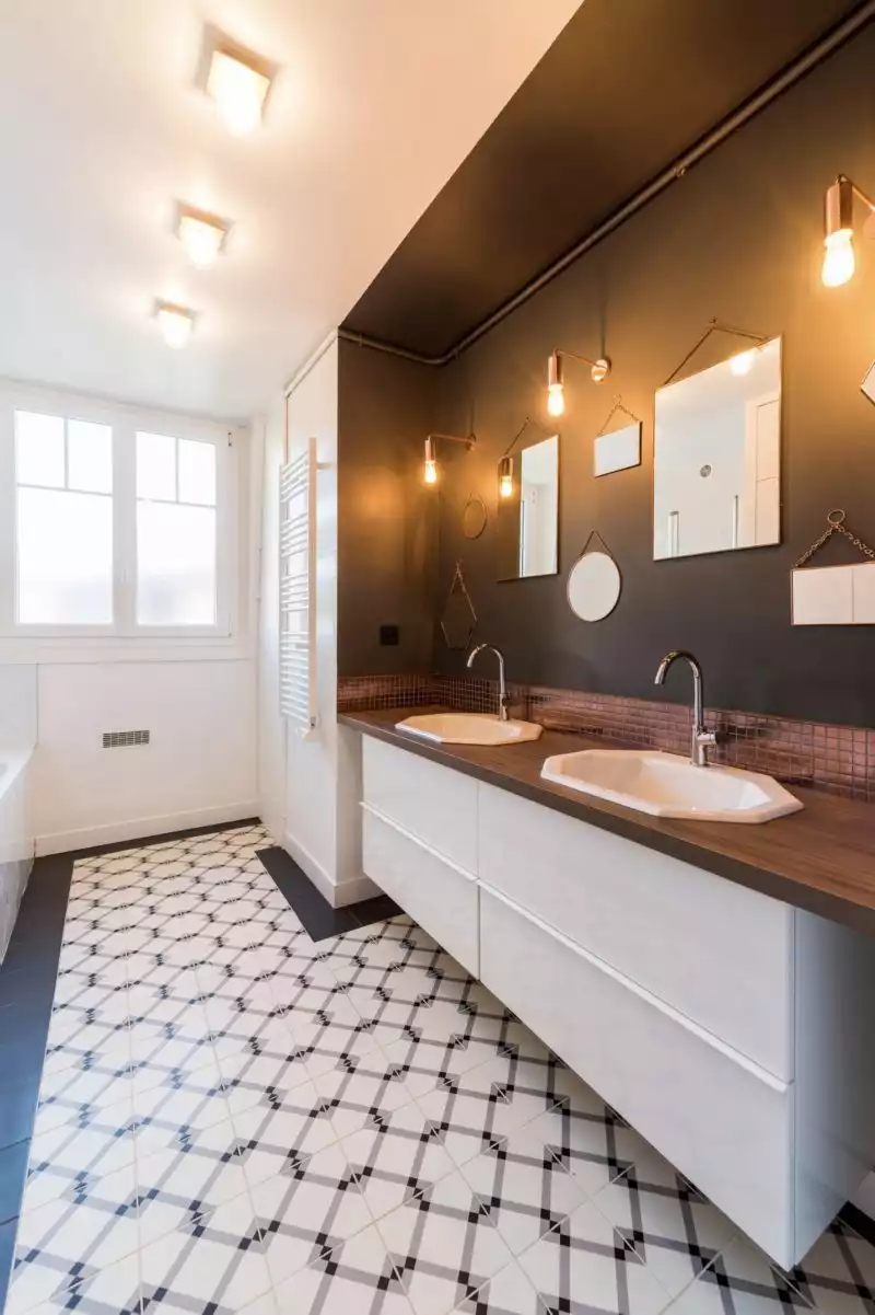 Léandre Chéron - salle de bains - intérieur - contemporain - tendance