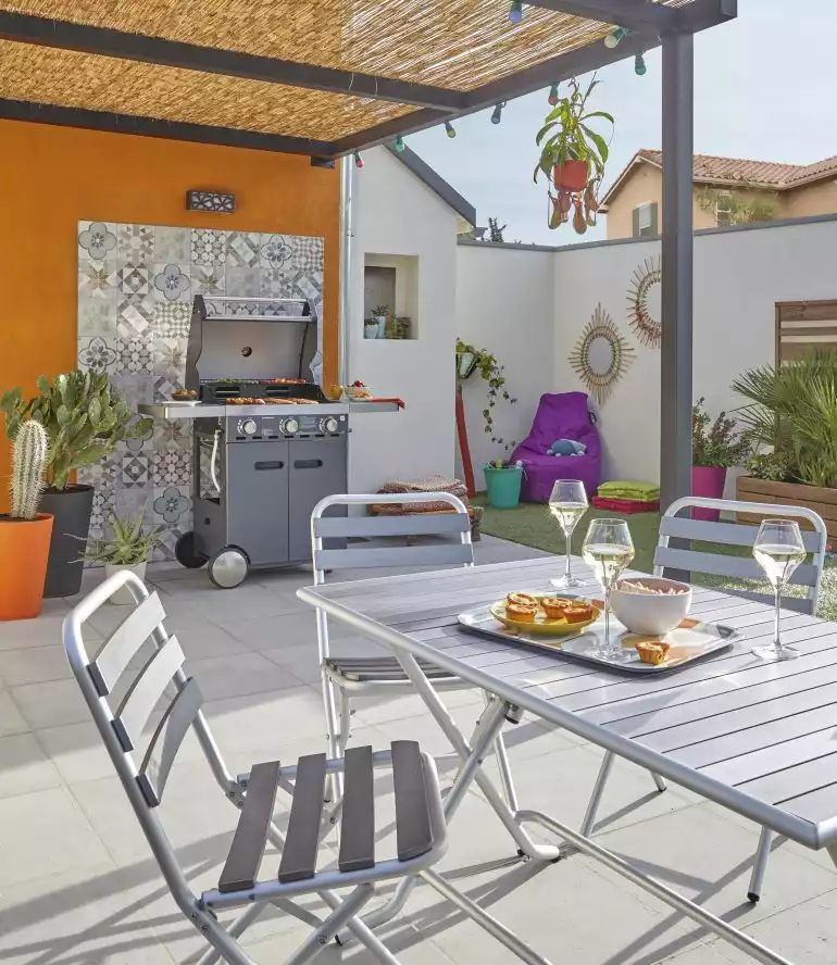 Terrasse aménagée