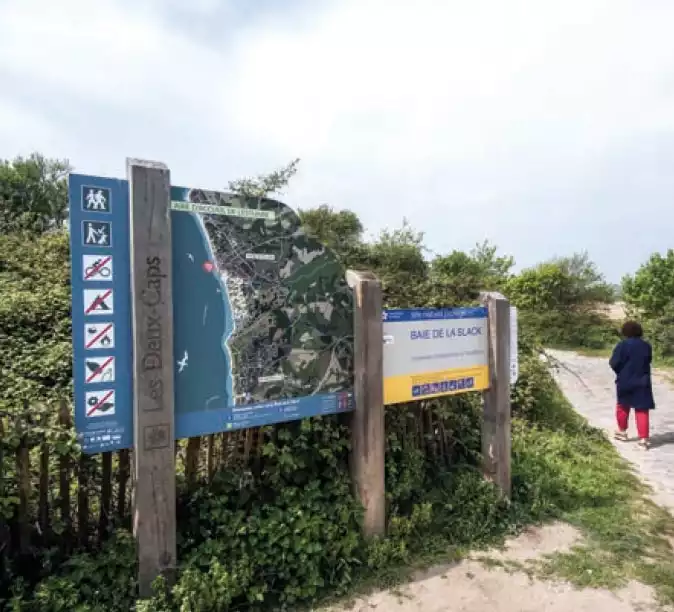 les dunes de la slack - découverte - balade