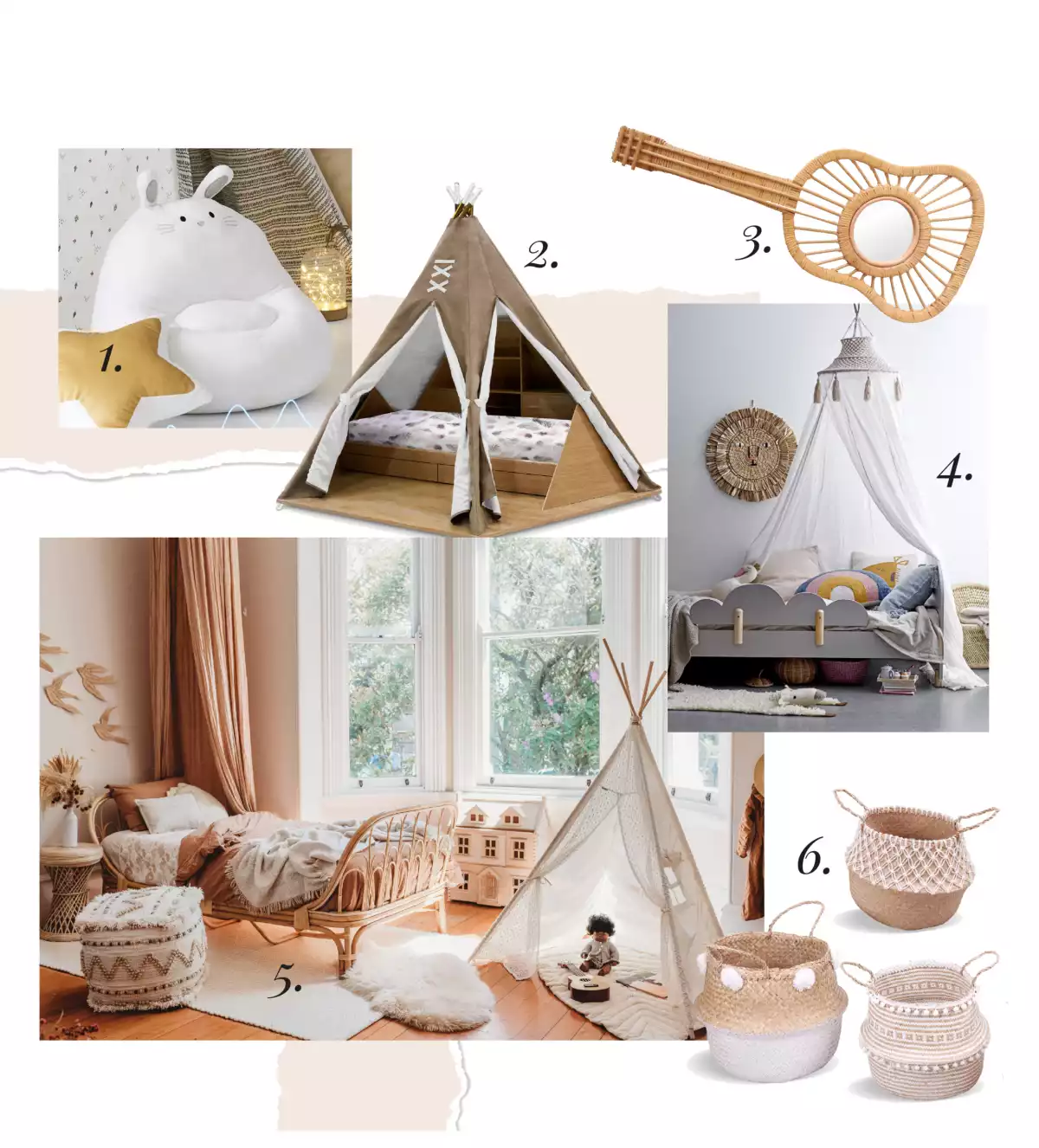 déco chambre naturelle enfant