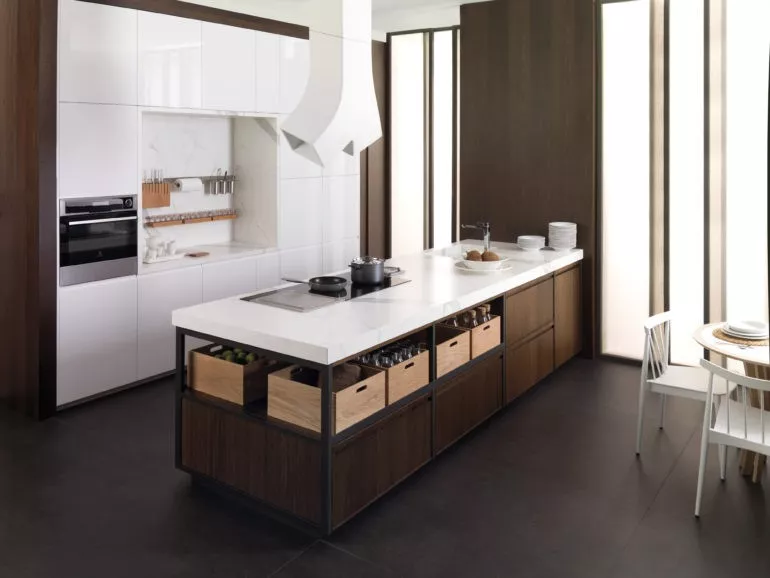 Porcelanosa - rangement - cuisine 