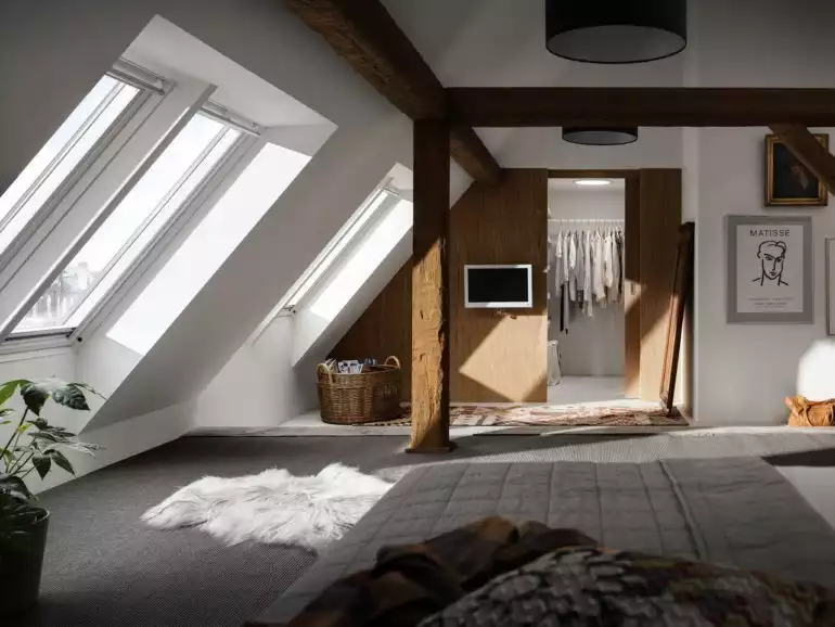 Velux - chambre - rangement