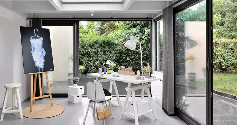 bureau - style - artiste- Vie Véranda