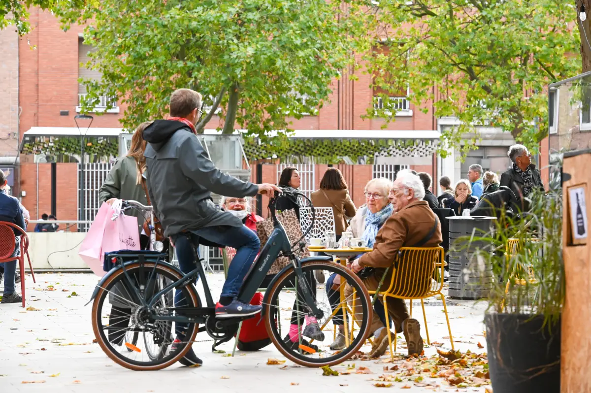 Balade à vélo place Jean-Bart