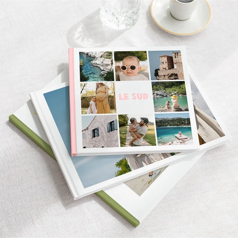 Album photo carré couverture rigide Popcarte