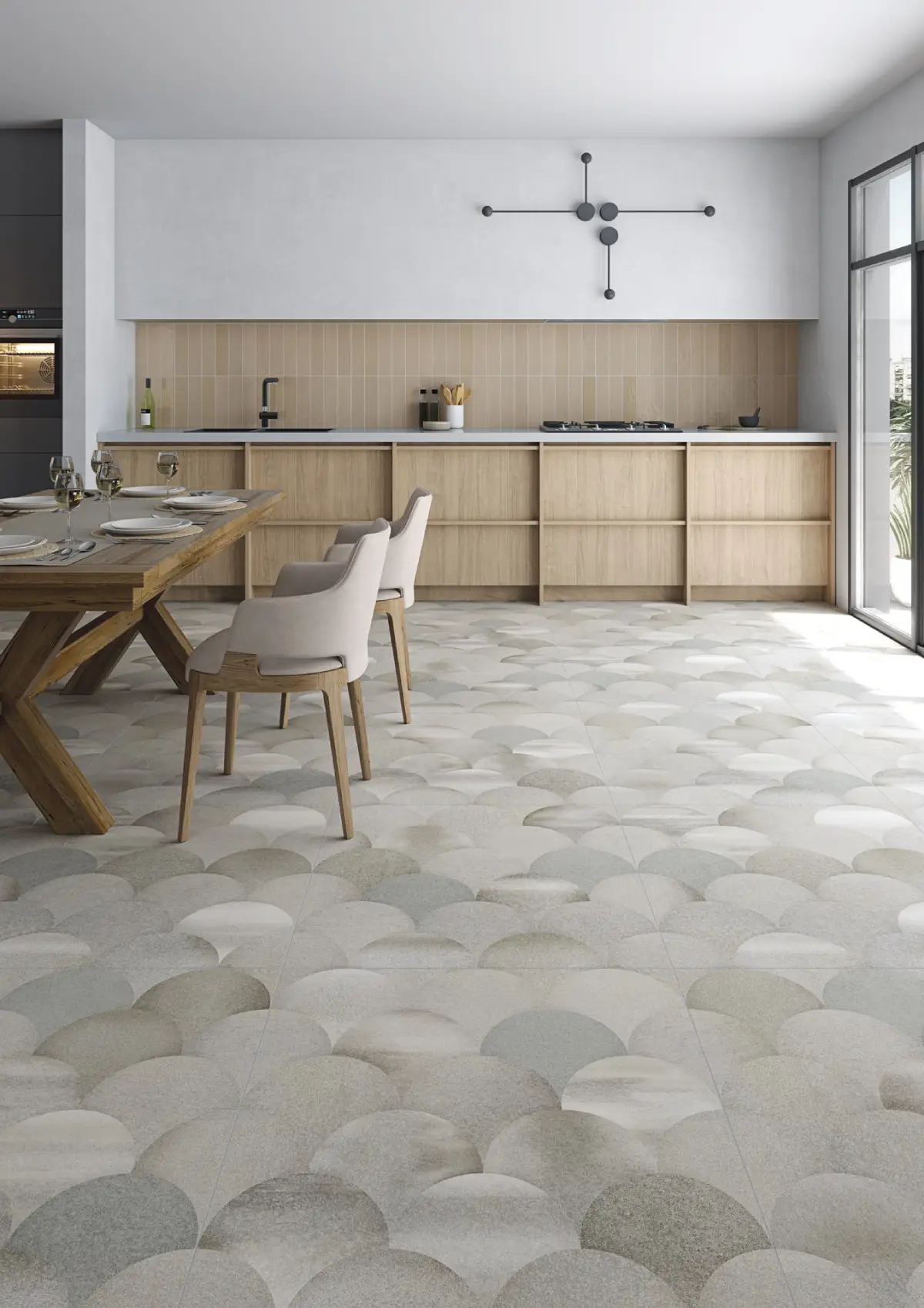 Carrelage de la collection Cliff par Aracana Ceramica