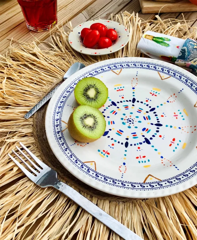 DIY assiette mandala