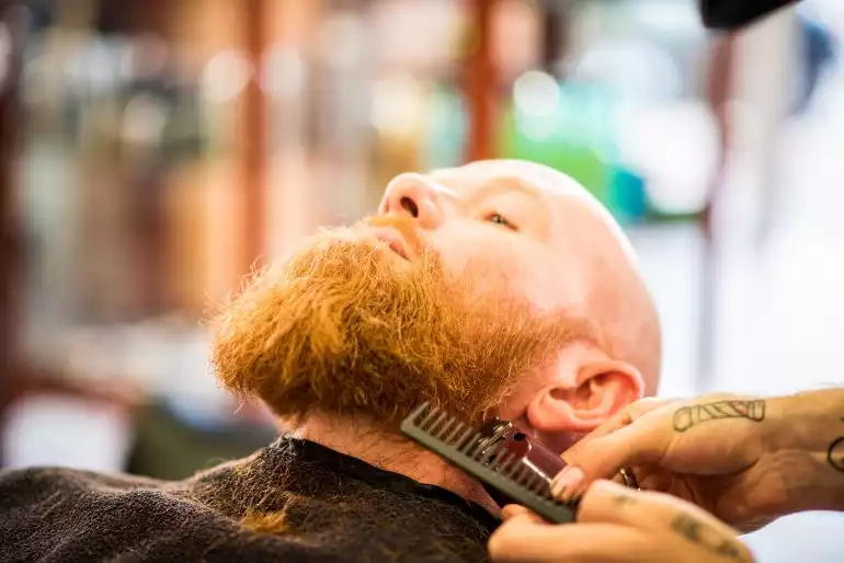 image barbe taillée