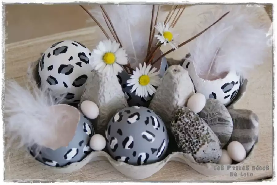 Bricolage décoration œufs de Pâques