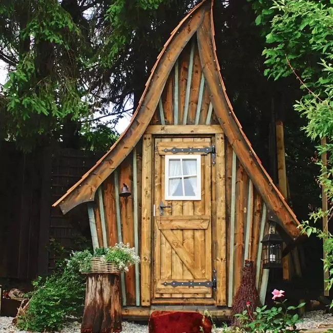 Cabane en bois insolite