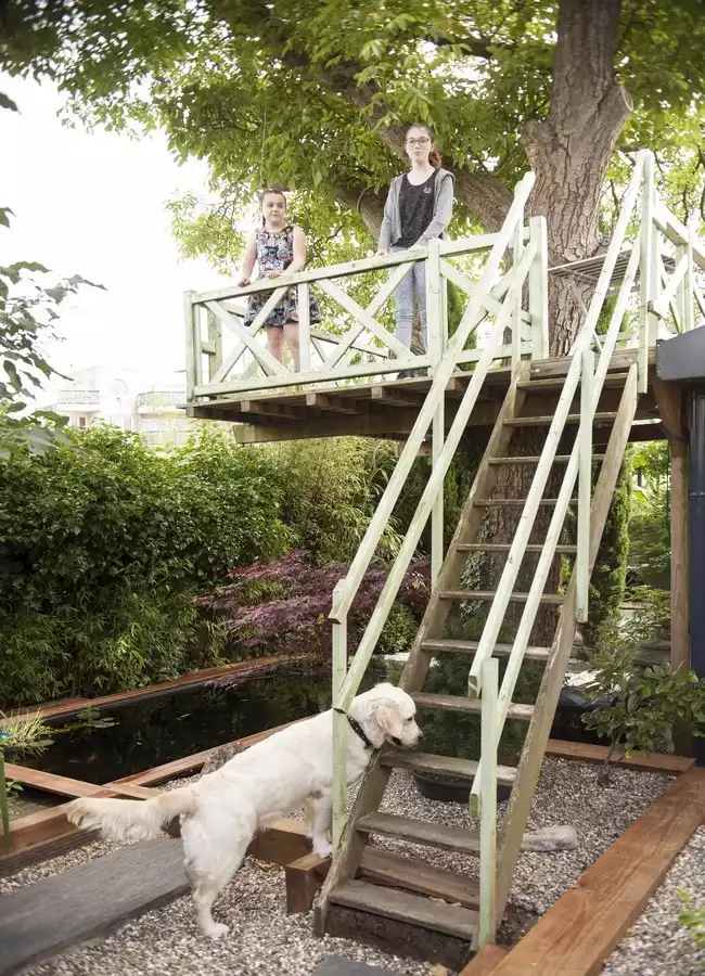 Cabane perchée dans les arbres