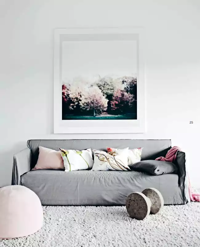 Cadre polaroïd paysage