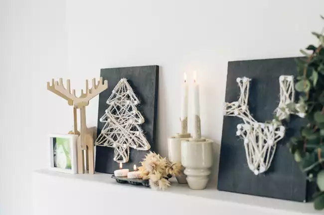 Cadres de Noël DIY