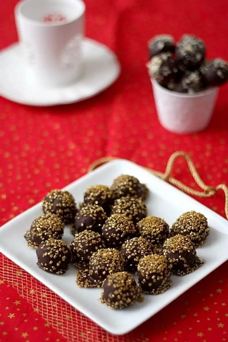 Cake-balls chocolat truffes