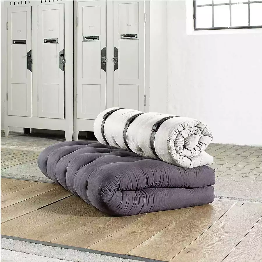 Canapé lit design gris Fanny