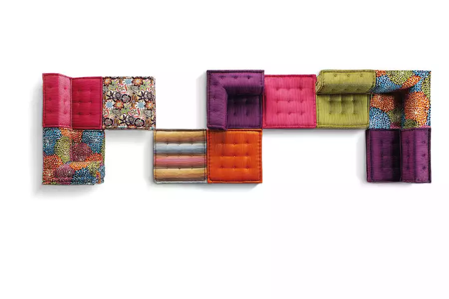 canapé Mah Jong Roche Bobois Missoni