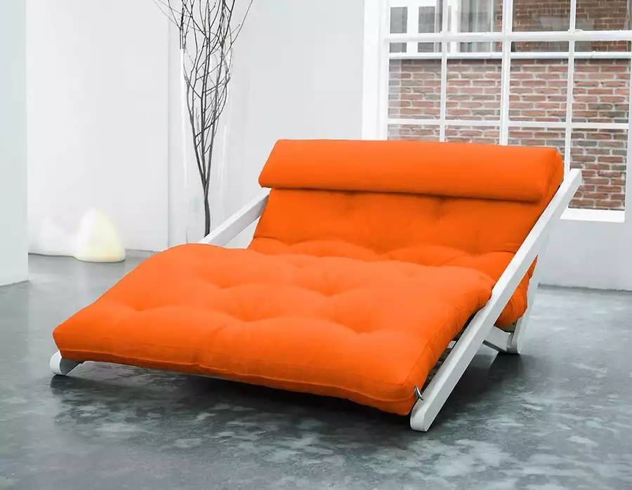 Canapé modulable figo orange