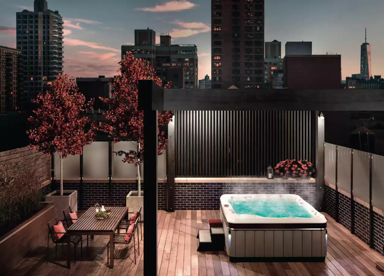 Spa luxe sur terrasse 