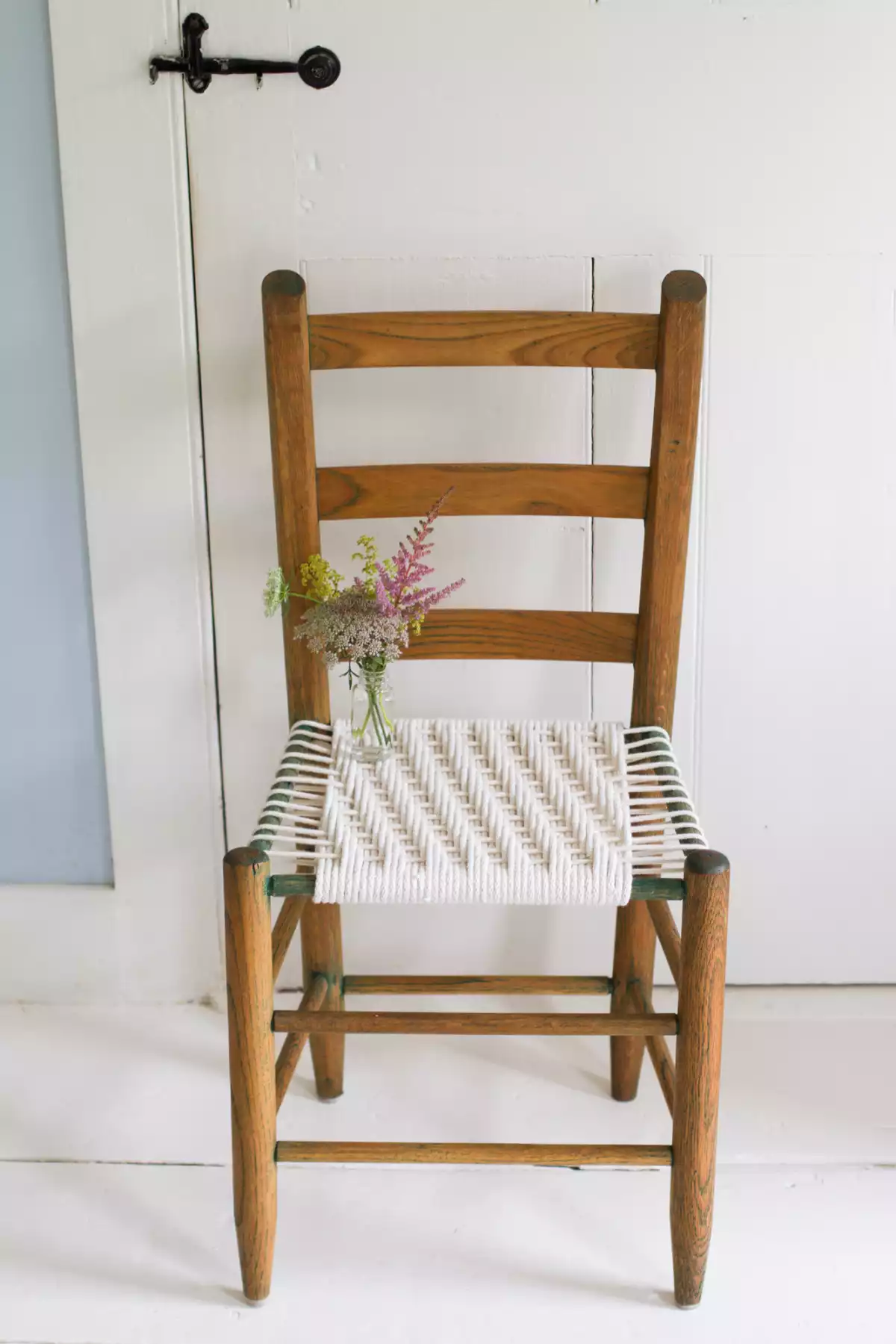 chaises macramé