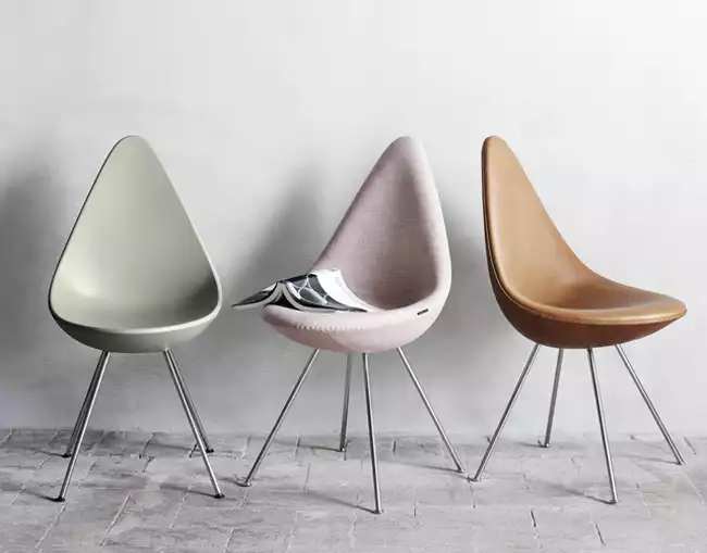 Chaise Drop d’Arne Jacobsen