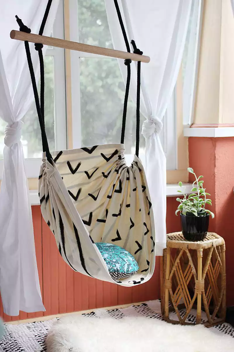 Chaise suspendue boho