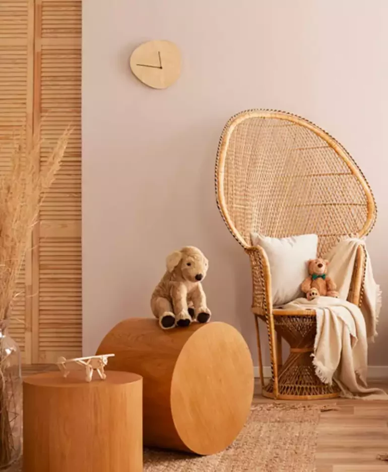 chambre naturelle enfant