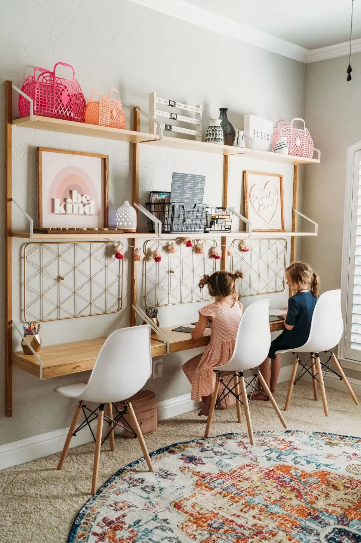 coin bureau pour deux enfants