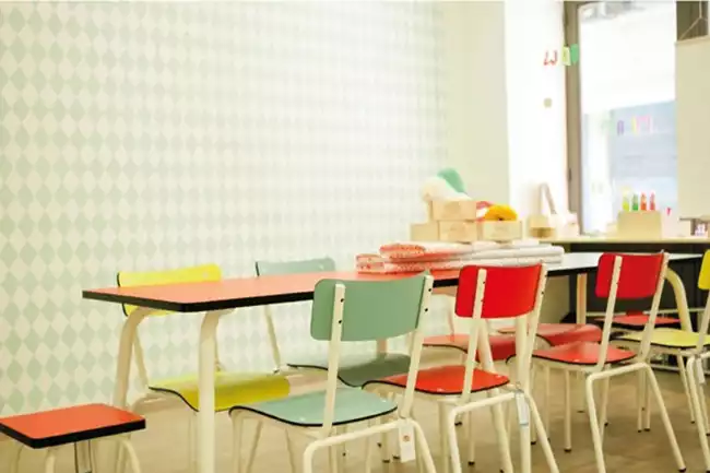 Coin repas retro