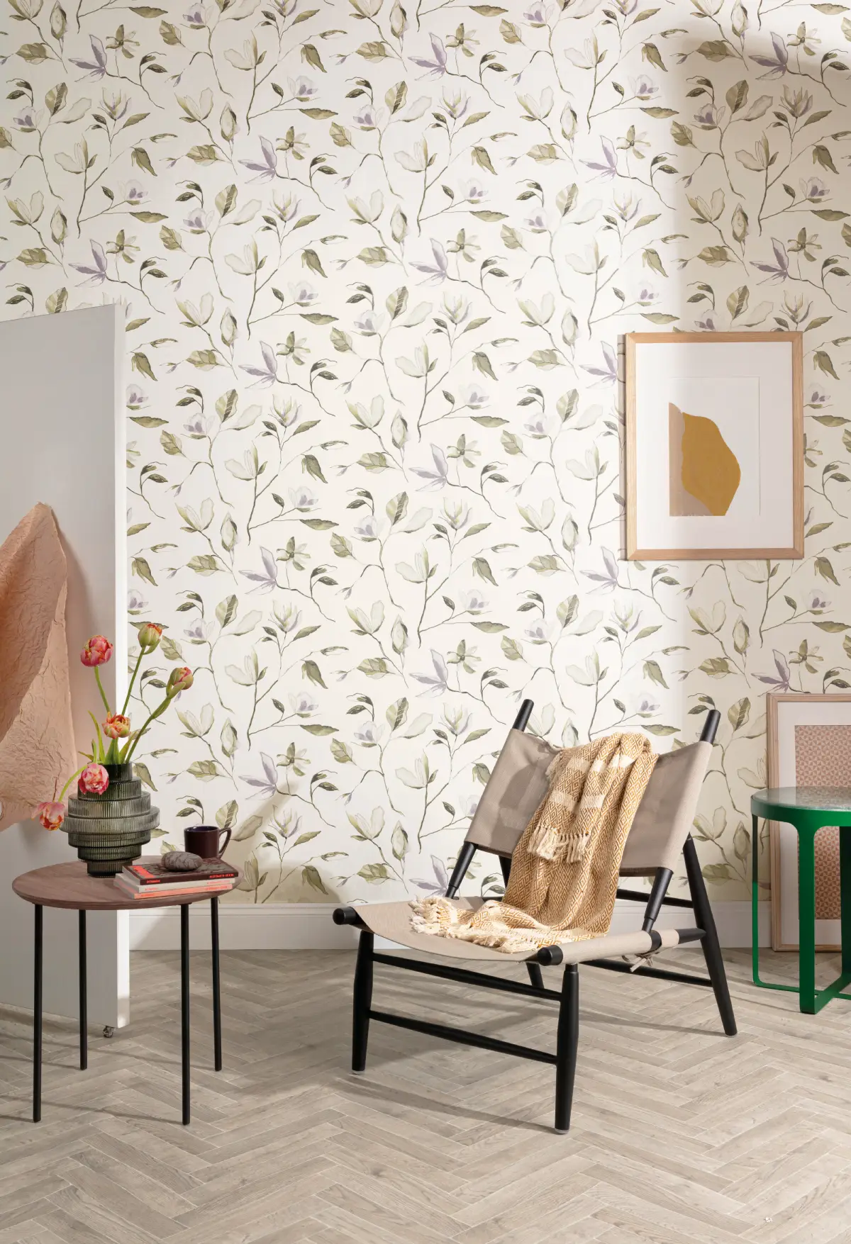 Papier peint "Blooming" de chez Masureel