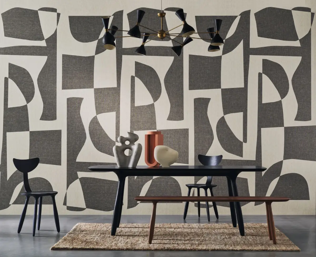 Papier peint "concordance" de la collection Exploration chez Casamance