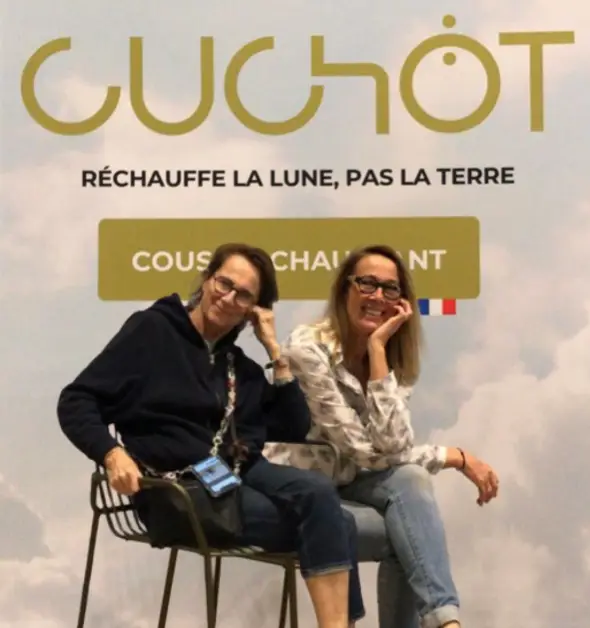 Valérie Dhellemmes et Pascale Nollet créatrice de Cuchöt