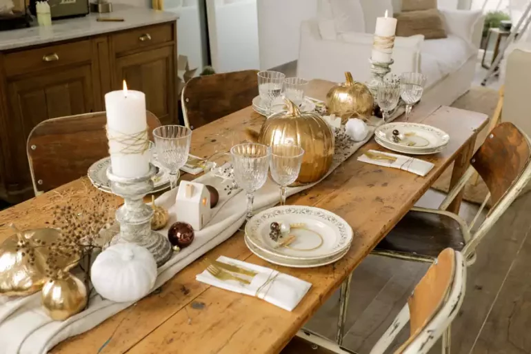 Déco de table Noël