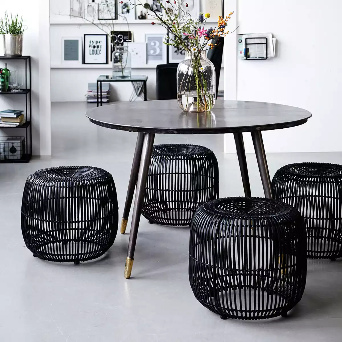 décoration scandinave black is back