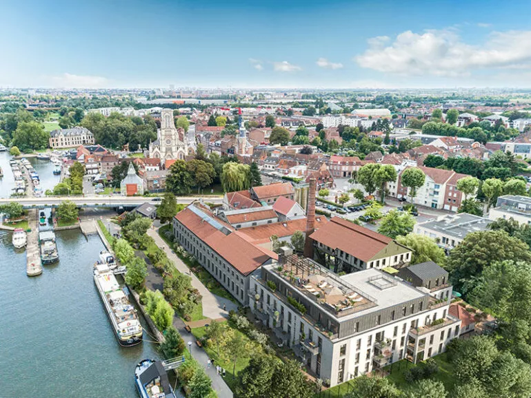 Réhabilitation immobilière : rénovation de la distillerie Claeyssens à Wambrechies